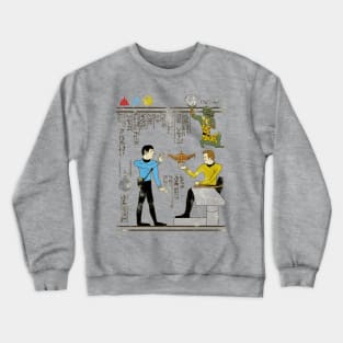 Hero-glyphics: Prime Directive Crewneck Sweatshirt